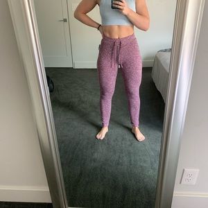 Gymshark Slounge Legging (Berry Red Marl)
